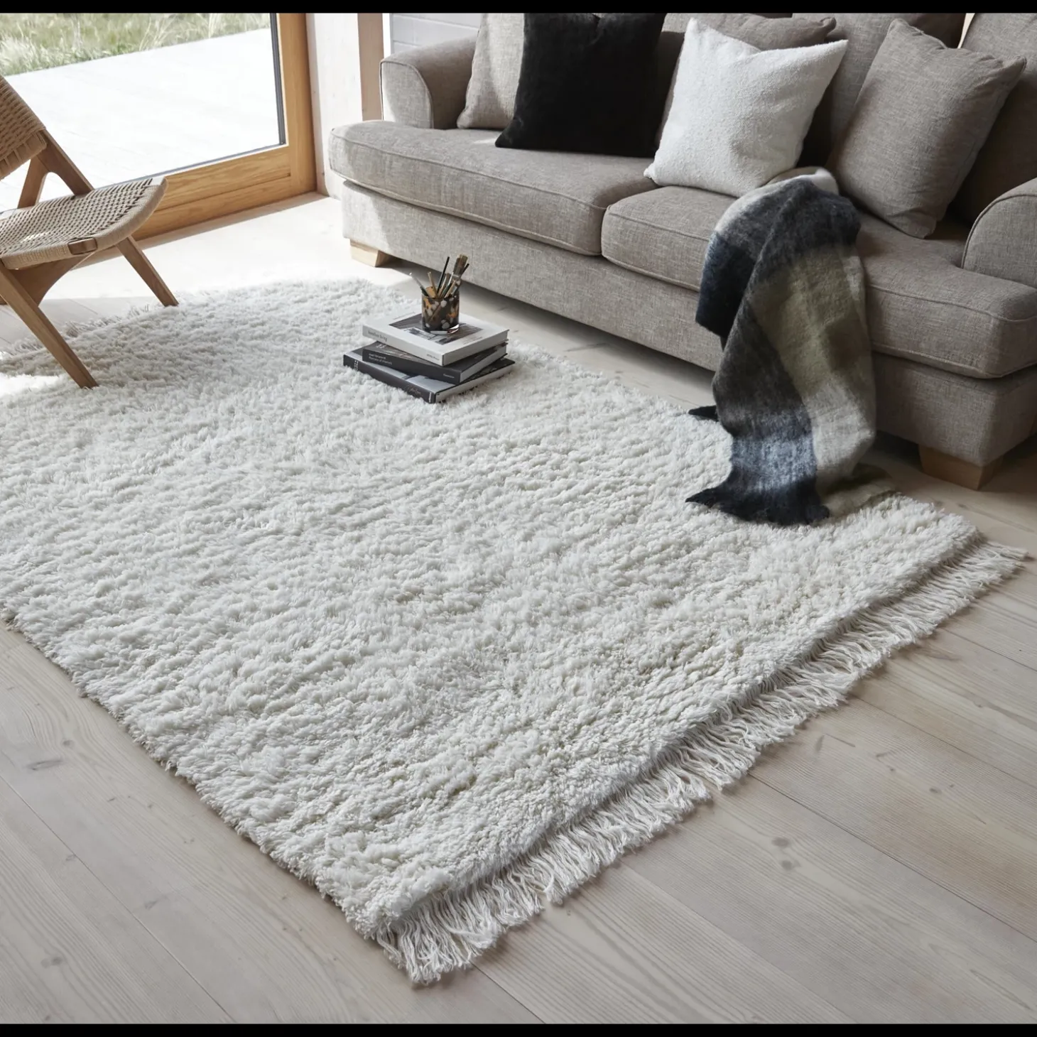 Holmestrand Rya tæppe 160 x 230 cm
