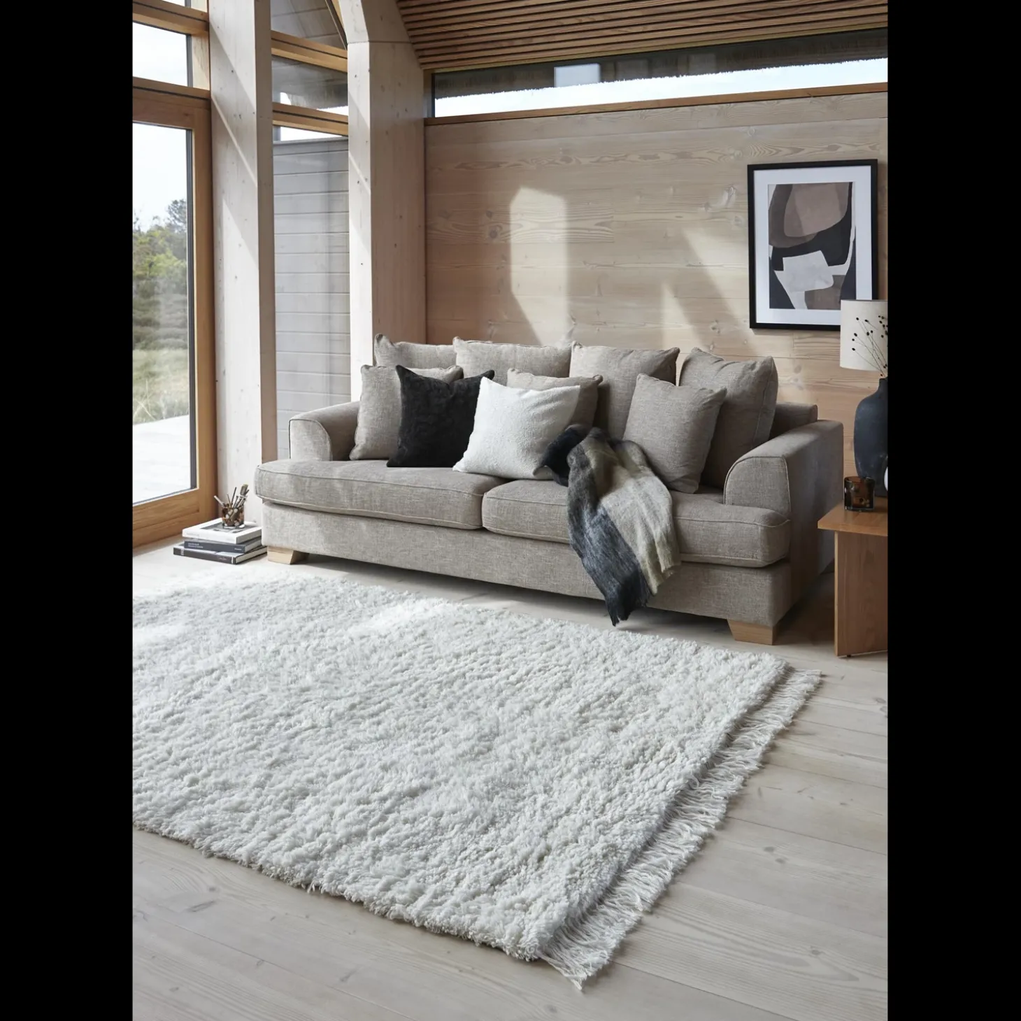 Holmestrand Rya tæppe 160 x 230 cm