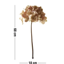 Hortensia 2024 Kunstig plante 68 x 18 cm
