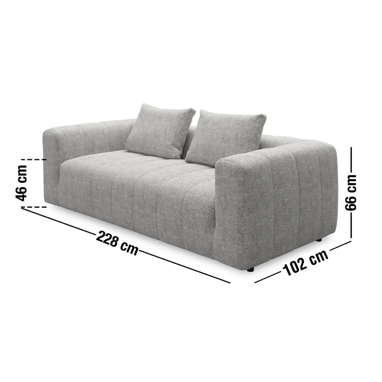 Ingvar 3 pers Sofa