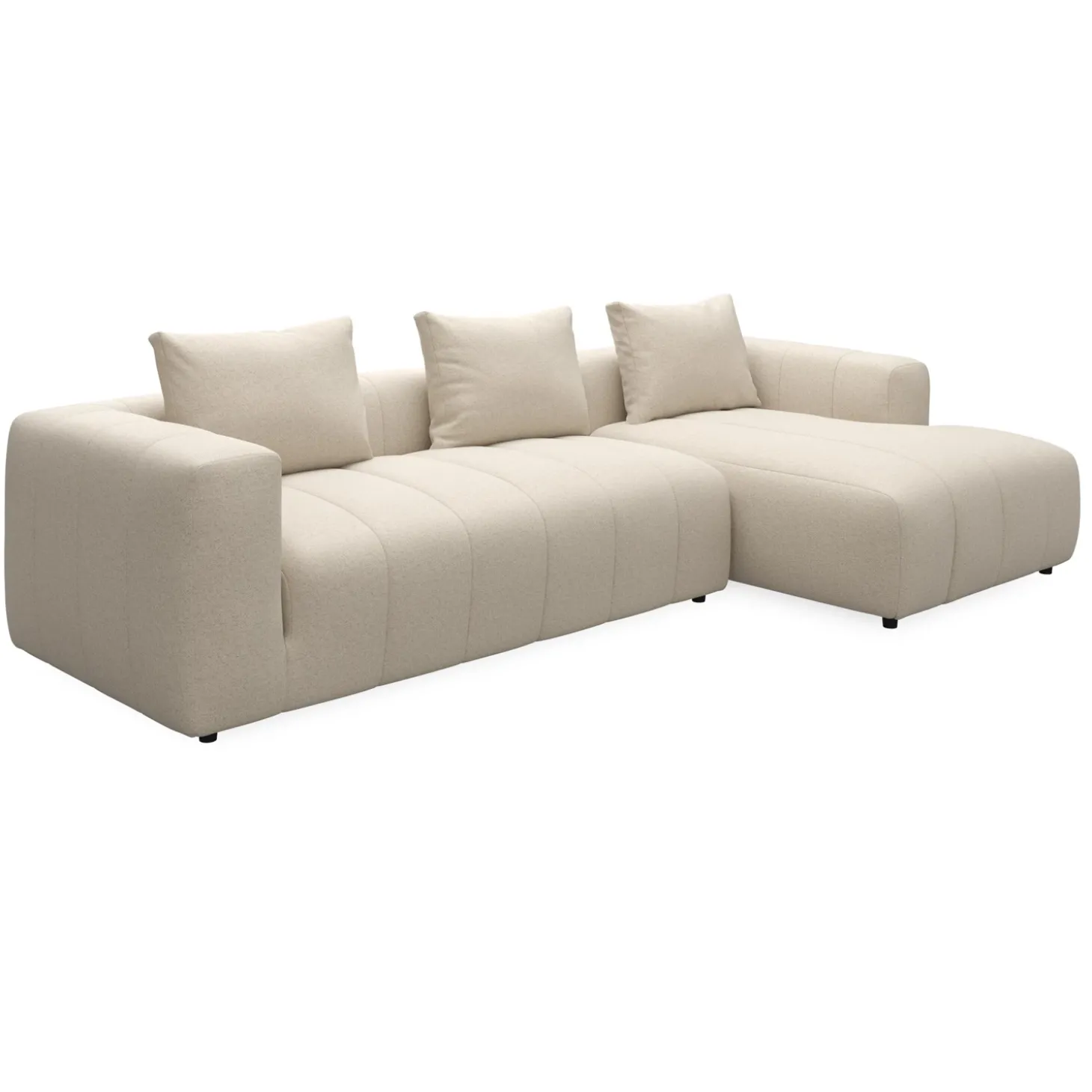 Ingvar højrevendt sofa med chaiselong