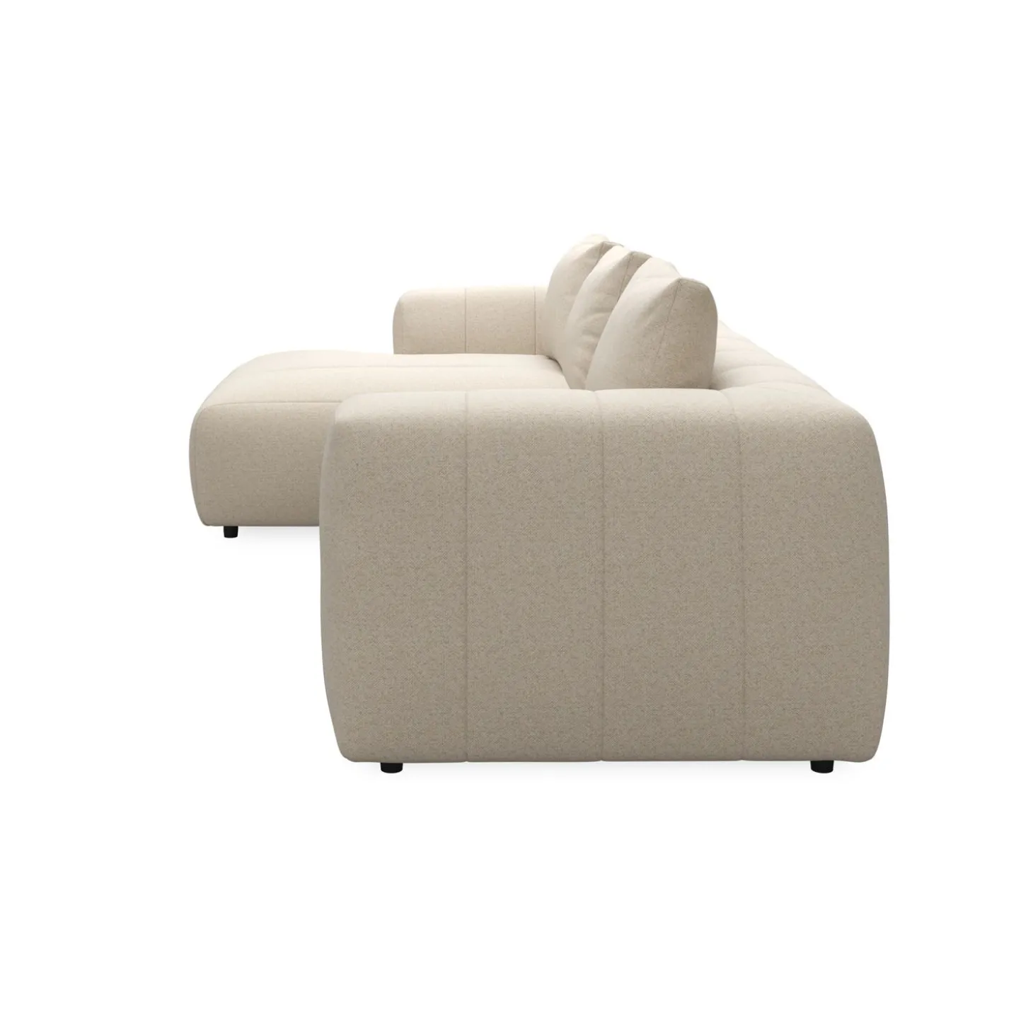 Ingvar venstrevendt sofa med chaiselong