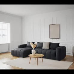 Ingvar venstrevendt sofa med chaiselong
