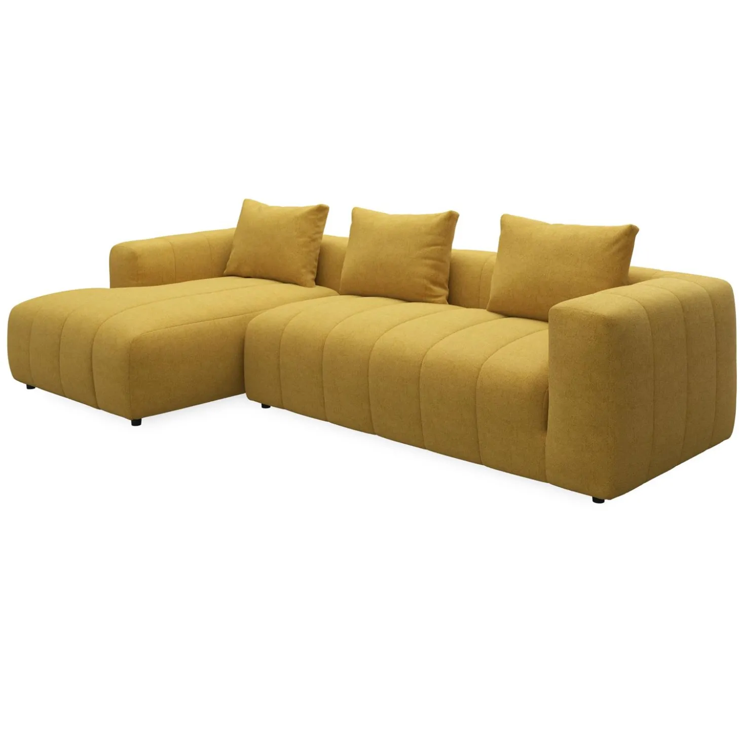 Ingvar venstrevendt sofa med chaiselong