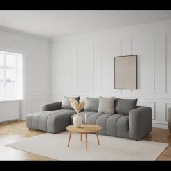 Ingvar venstrevendt sofa med chaiselong