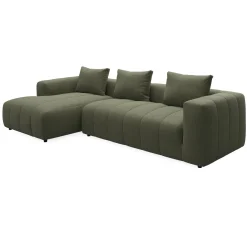 Ingvar venstrevendt sofa med chaiselong