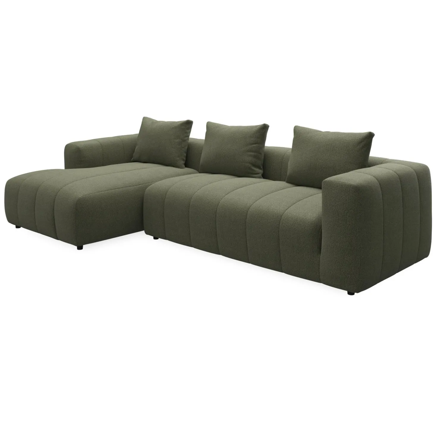 Ingvar venstrevendt sofa med chaiselong