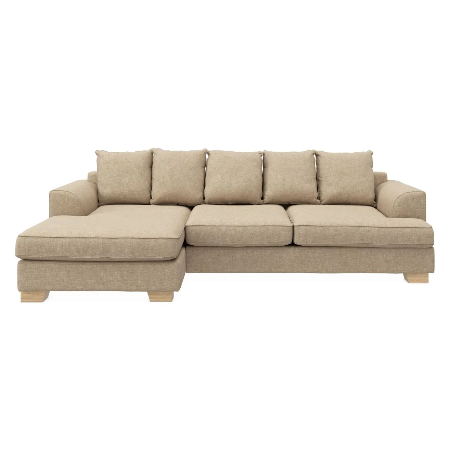 Kingston venstrevendt sofa med chaiselong