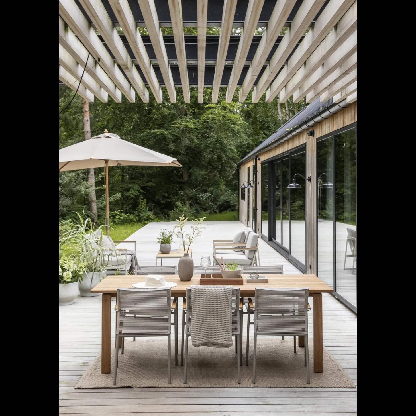 Kulina Havebord 215 x 98,5 x 75 cm
