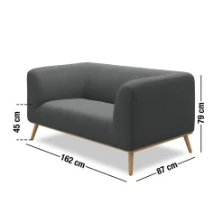 Land 2 pers. Sofa