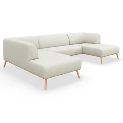 Land højrevendt hjørnesofa med chaiselong