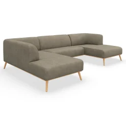 Land højrevendt hjørnesofa med chaiselong