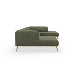 Land venstrevendt hjørnesofa med chaiselong