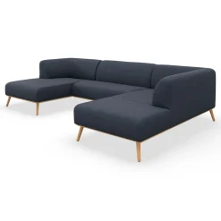 Land venstrevendt hjørnesofa med chaiselong