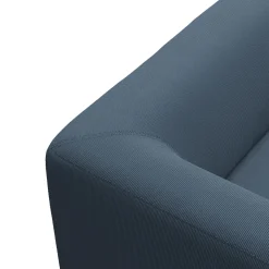 Land venstrevendt hjørnesofa med pufafslutning