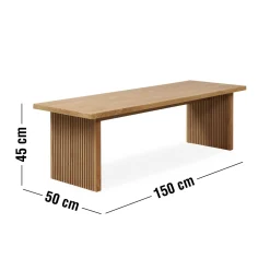 Landholm Sofabord 150 x 45 x 50 cm
