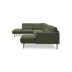 Larvik højrevendt hjørnesofa med chaiselong