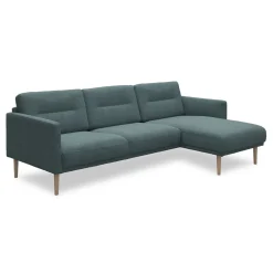 Larvik højrevendt sofa med chaiselong