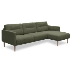 Larvik højrevendt sofa med chaiselong