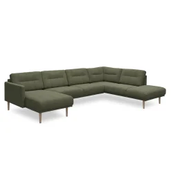 Larvik venstrevendt hjørnesofa med chaiselong
