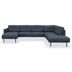 Larvik venstrevendt hjørnesofa med chaiselong