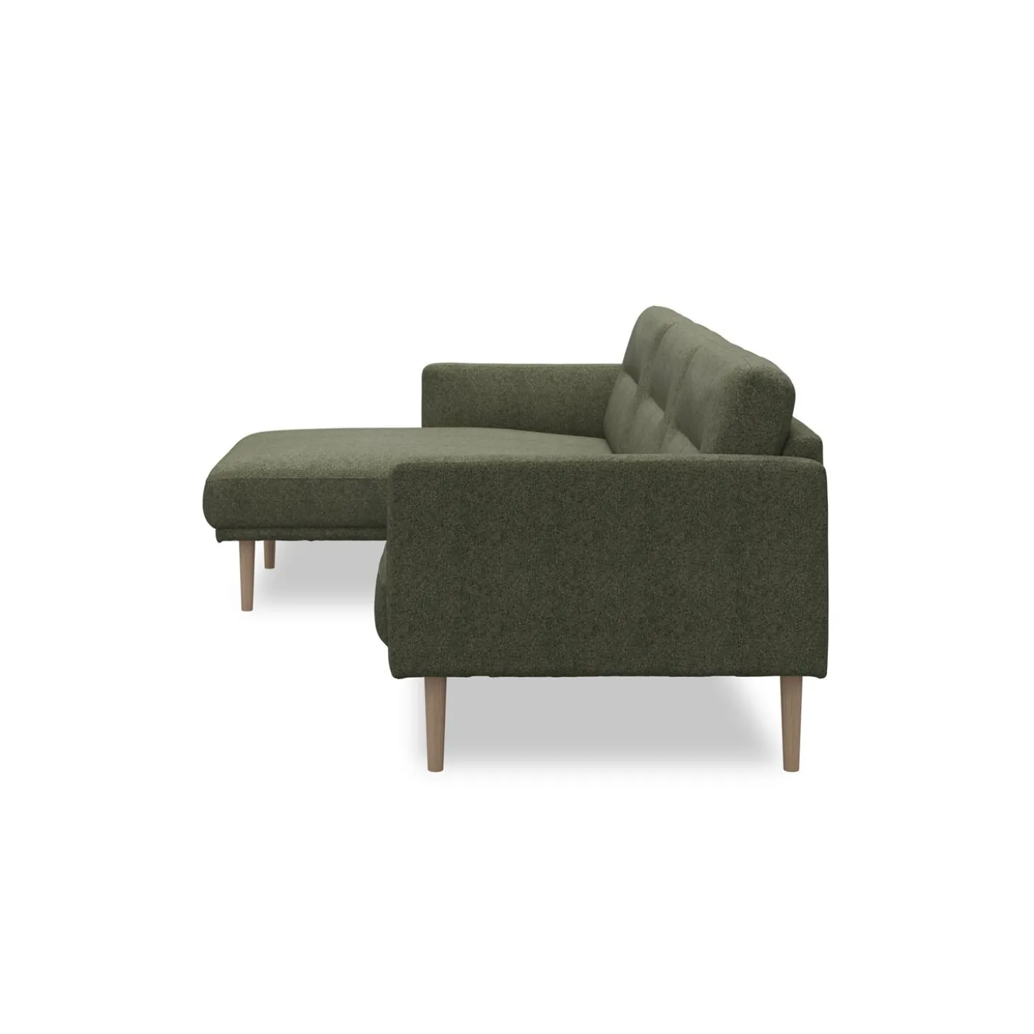Larvik venstrevendt sofa med chaiselong