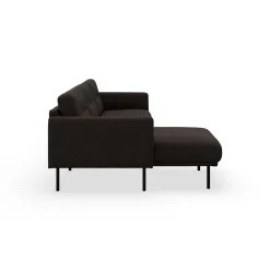 Larvik venstrevendt sofa med chaiselong
