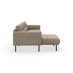 Larvik venstrevendt sofa med chaiselong