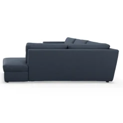 Lean højrevendt hjørnesofa med pufafslutning