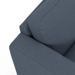 Lean højrevendt hjørnesofa med pufafslutning