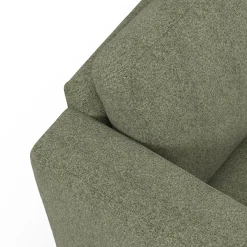 Lean højrevendt hjørnesofa med pufafslutning