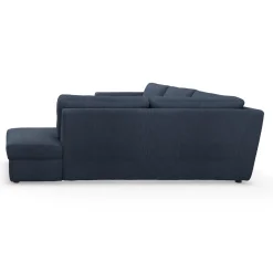 Lean højrevendt hjørnesofa med pufafslutning