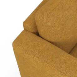Lean højrevendt sofa med chaiselong