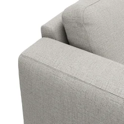 Lean højrevendt sofa med chaiselong
