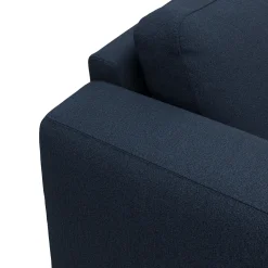 Lean højrevendt sofa med chaiselong