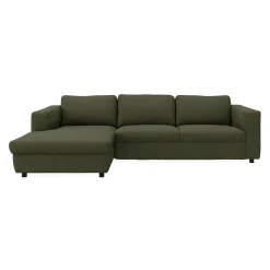 Lean venstrevendt sofa med chaiselong
