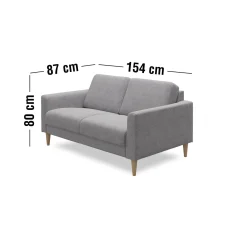 Linea 2 pers. Sofa