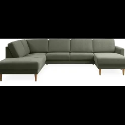 Linea højrevendt hjørnesofa med chaiselong