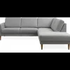 Linea højrevendt hjørnesofa med pufafslutning