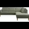Linea højrevendt hjørnesofa med pufafslutning