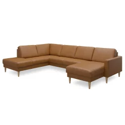 Linea højrevendt hjørnesofa med chaiselong