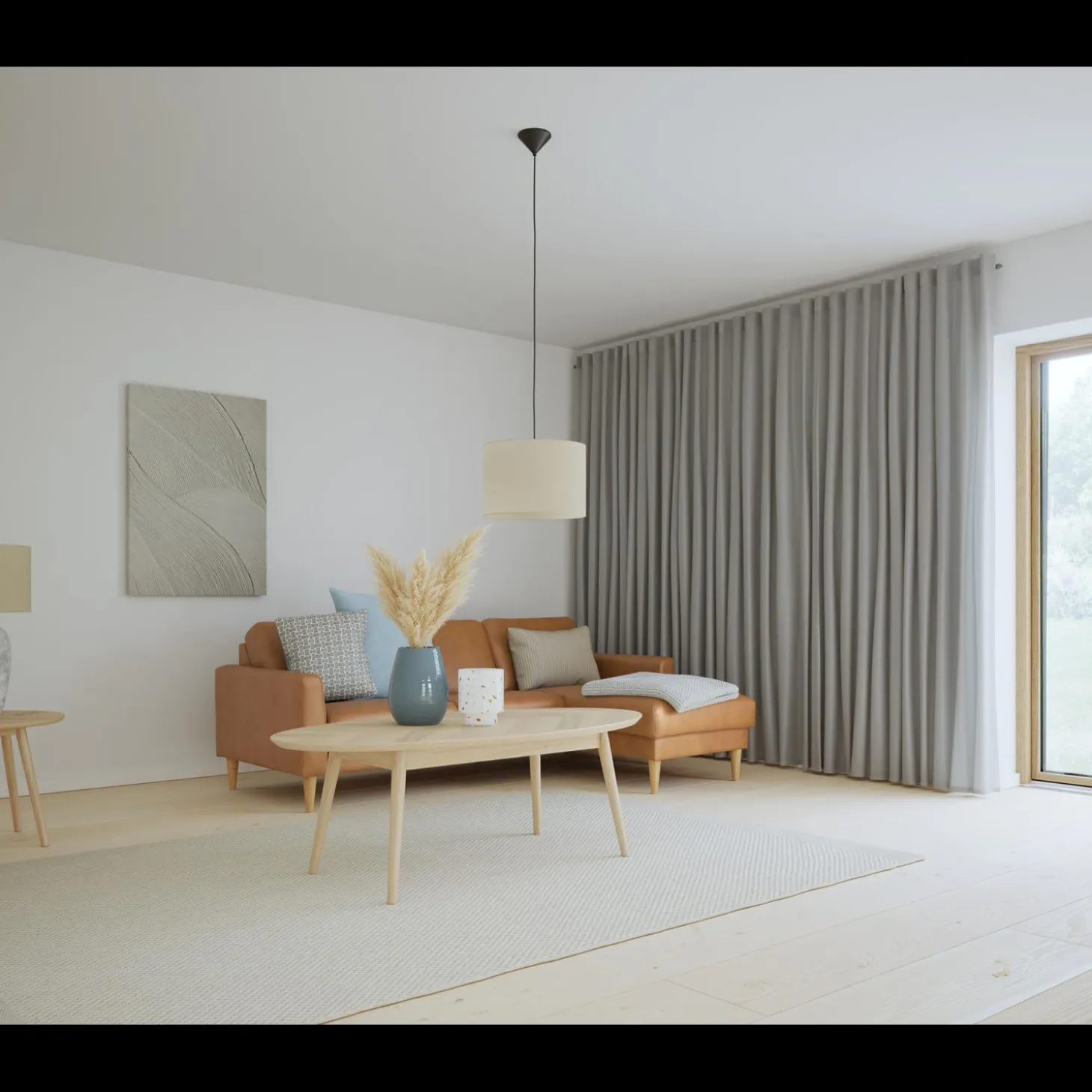 Linea højrevendt sofa med chaiselong