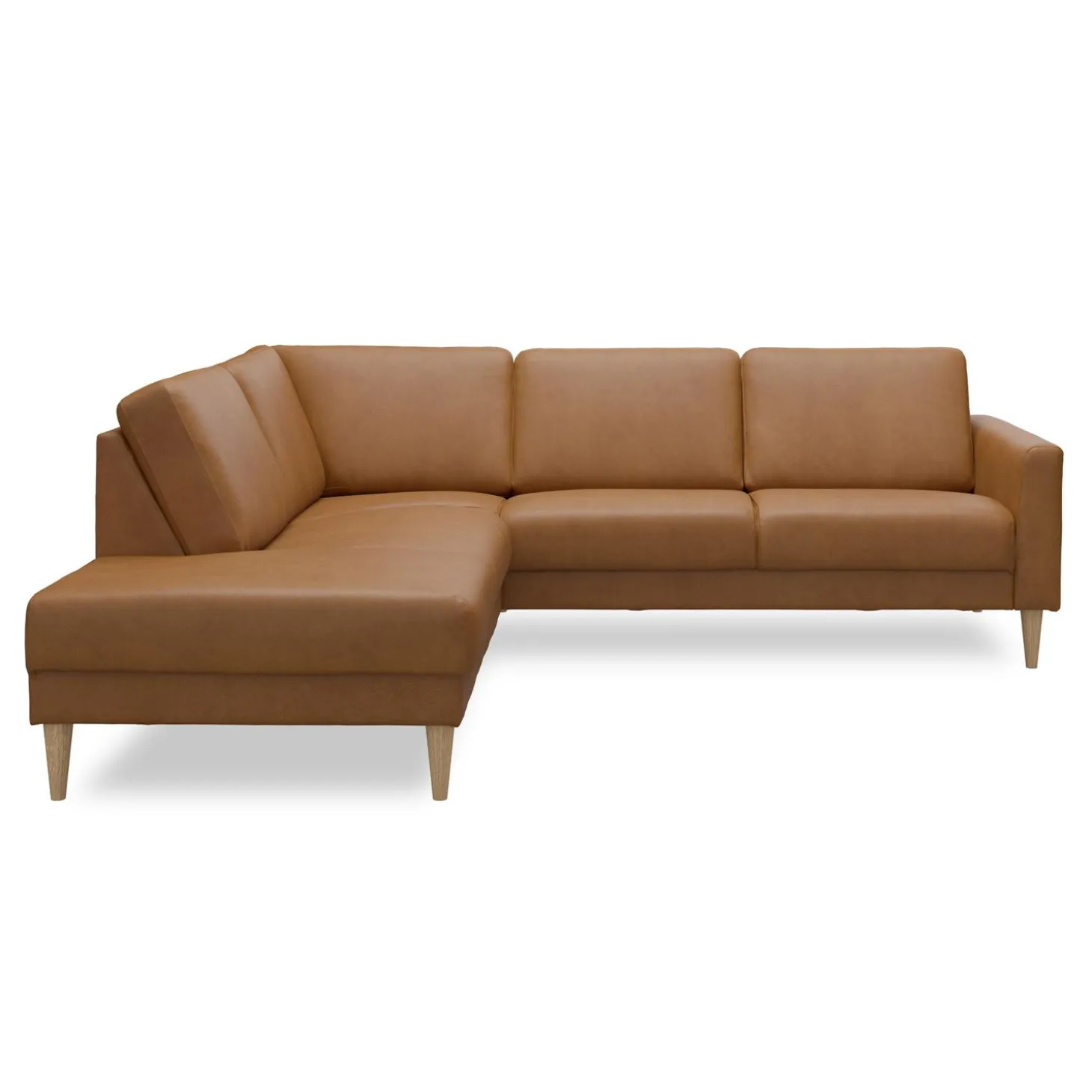 Linea venstrevendt hjørnesofa med pufafslutning