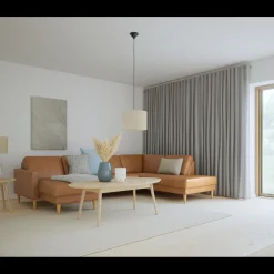 Linea venstrevendt hjørnesofa med chaiselong