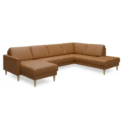 Linea venstrevendt hjørnesofa med chaiselong