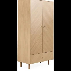 Maly Garderobeskab 100 x 200 x 58 cm