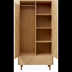 Maly Garderobeskab 100 x 200 x 58 cm