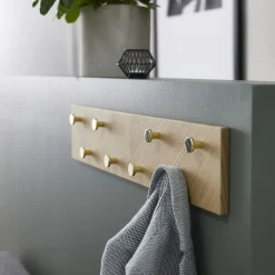 Maly Knagerække 78 x 15 x 5 cm 8 knager