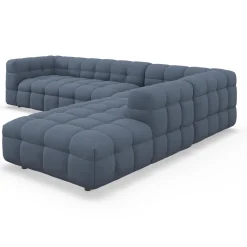 Manon hjørnesofa med pufafslutning