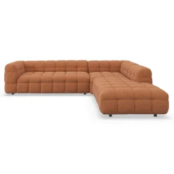 Manon hjørnesofa med pufafslutning